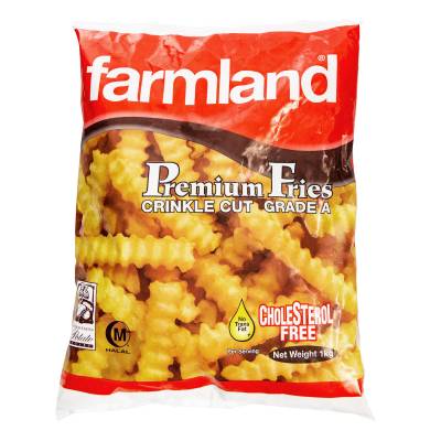 FARMLAND Crinkle Cut Fries (1kg)