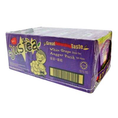 JUSTEA Tetrapack White Grape (250ml x 24) Carton