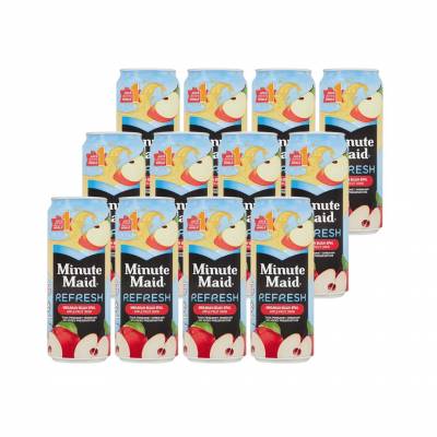 MINUTE MAID Refresh Apple Can (300ml X 12) Carton