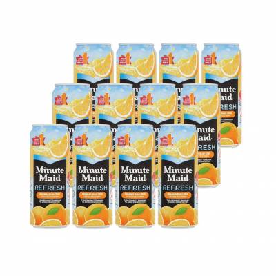 MINUTE MAID Refresh Orange Can Carton