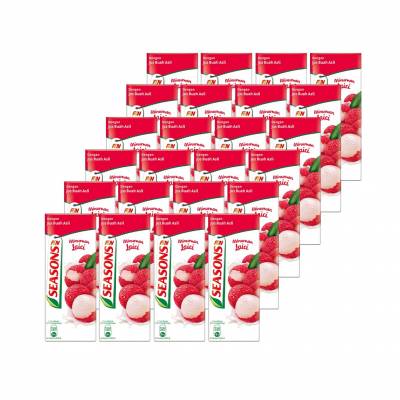 SEASONS Lychee Tetrapack (250ML X 24)
