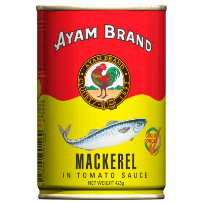 AYAM BRAND Mackerel in Tomato Sauce (425G)