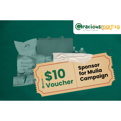 Sponsor $10 Voucher for Mulia Campaign