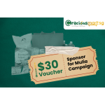 Sponsor $30 Voucher for Mulia Campign