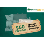 Sponsor $50 Voucher for Mulia Campign
