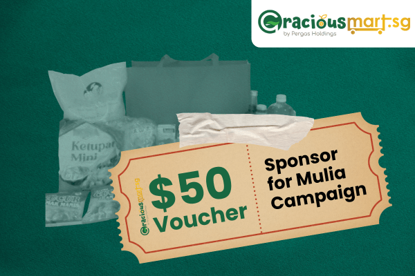 Sponsor $50 Voucher for Mulia Campign