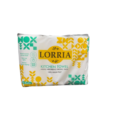 LORRIA Kitchen Towels (6 Rolls)